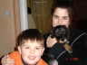 Familie mit Hund