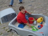 Im Sand spielen ist toll !